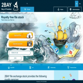 Скриншот главной страницы сайта 2bay.org