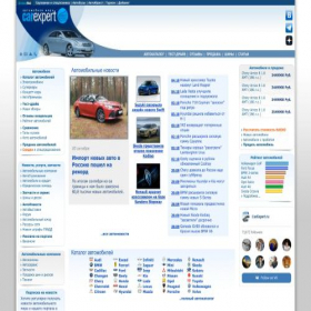 Скриншот главной страницы сайта carexpert.ru