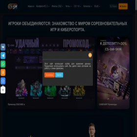 Скриншот главной страницы сайта cs-gn-master.ru