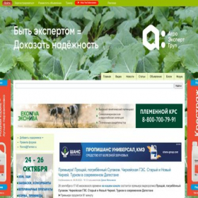 Скриншот главной страницы сайта fermer.ru