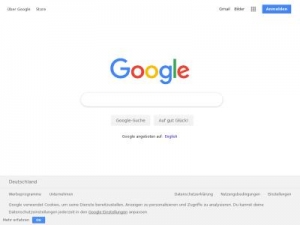 Скриншот главной страницы сайта google.co.in