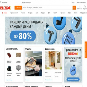 Скриншот главной страницы сайта krasnoyarsk.blizko.ru