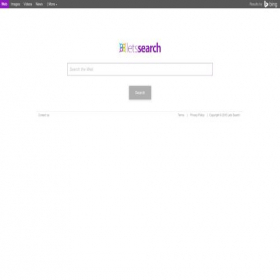 Скриншот главной страницы сайта letssearch.com