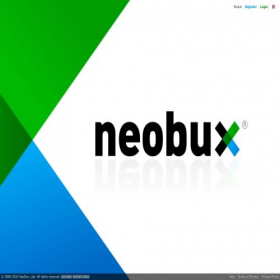 Скриншот главной страницы сайта neobux.com