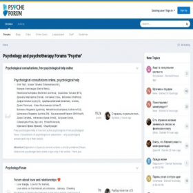 Скриншот главной страницы сайта psyche.biznet.ru