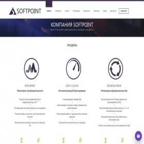 Скриншот главной страницы сайта softpoint.ru