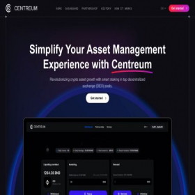 Скриншот главной страницы сайта thecentreum.com