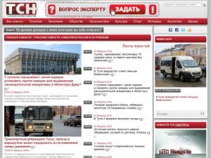 Скриншот главной страницы сайта tsn24.ru