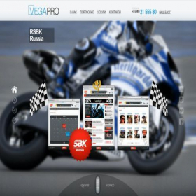 Скриншот главной страницы сайта vegapro.ru