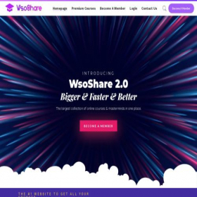 Скриншот главной страницы сайта wsoshare.com
