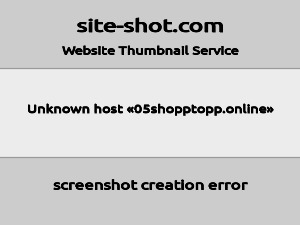 Скриншот главной страницы сайта 05shopptopp.online
