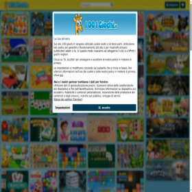 Скриншот главной страницы сайта 1001giochi.it