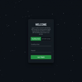 Скриншот главной страницы сайта 100usdt.run