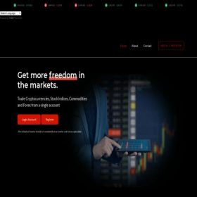 Скриншот главной страницы сайта 10xoptionglobal.com