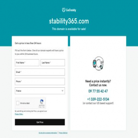 Скриншот главной страницы сайта 11.stability365.com