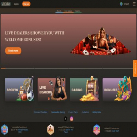 Скриншот главной страницы сайта 1455joycasino.com
