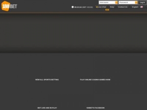 Скриншот главной страницы сайта 188bet.com