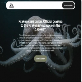 Скриншот главной страницы сайта 1kraken.net