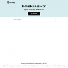 Скриншот главной страницы сайта 1onlinebusiness.com