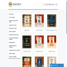 Скриншот главной страницы сайта 1waybuy.ru