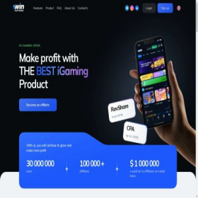 Скриншот главной страницы сайта 1win-partners.com