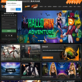Скриншот главной страницы сайта 1xbit.com