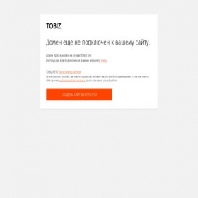 Скриншот главной страницы сайта 205571.lp.tobiz.net