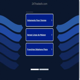 Скриншот главной страницы сайта 247tradesfx.com