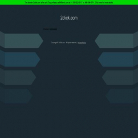 Скриншот главной страницы сайта 2click.com