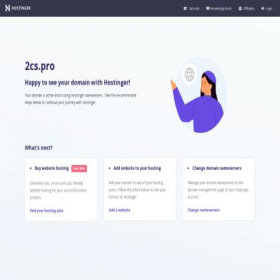 Скриншот главной страницы сайта 2cs.pro