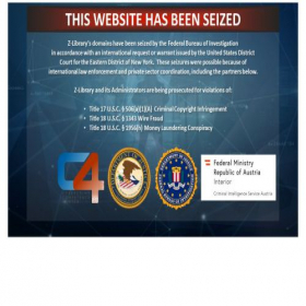 Скриншот главной страницы сайта 2lib.org