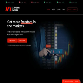 Скриншот главной страницы сайта 365-fxtradingstation.live