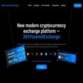 Скриншот главной страницы сайта 365yosemitexchange.com