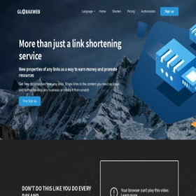 Скриншот главной страницы сайта 39297.globaxweb.com