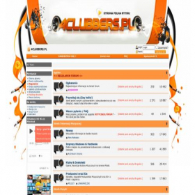 Скриншот главной страницы сайта 4clubbers.com.pl