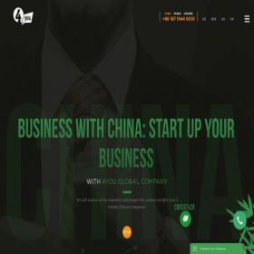 Скриншот главной страницы сайта 4youglobal.com