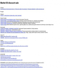 Скриншот главной страницы сайта 50discount-sale.com