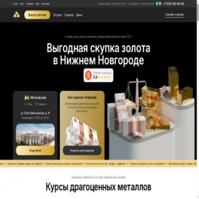 Скриншот главной страницы сайта 585nn.ru