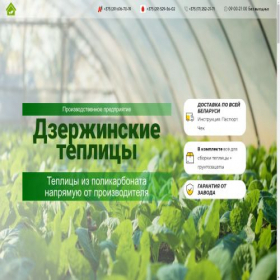 Скриншот главной страницы сайта 5teplic.by