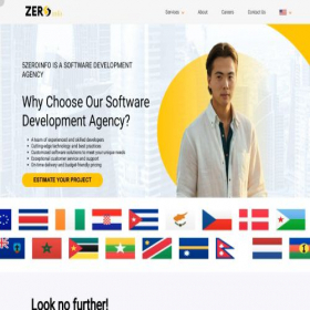 Скриншот главной страницы сайта 5zeroinfo.com