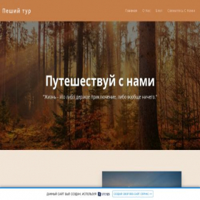 Скриншот главной страницы сайта 651ab33640d2d.site123.me