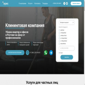 Скриншот главной страницы сайта 65cleanmaster.ru