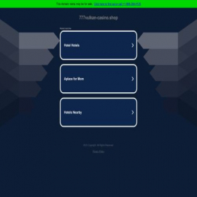 Скриншот главной страницы сайта 777vulkan-casino.shop