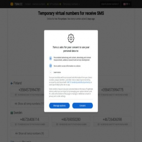 Скриншот главной страницы сайта 7sim.pro