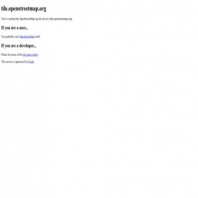 Скриншот главной страницы сайта a.tile.openstreetmap.org