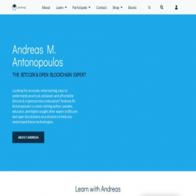 Скриншот главной страницы сайта aantonop.com