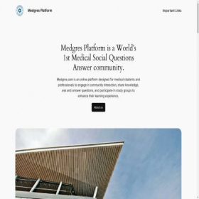 Скриншот главной страницы сайта about.medgres.com