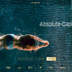 Скриншот главной страницы сайта absolute-capital.com