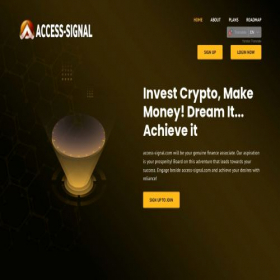 Скриншот главной страницы сайта access-signal.com