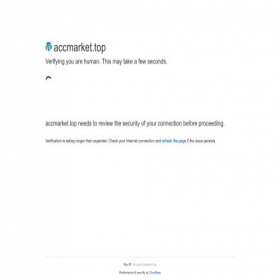Скриншот главной страницы сайта accmarket.top